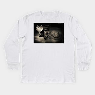 Classic 4x5 Press Camera Kids Long Sleeve T-Shirt